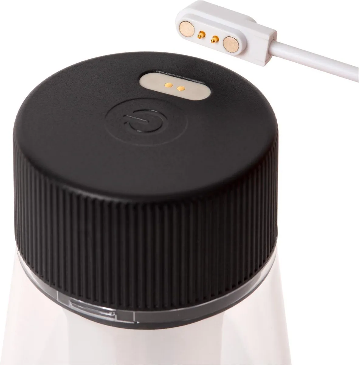 Lucide LORALI Oplaadbare Tafellamp - Ø7,7cm LED 2600K/3000K - Zwart