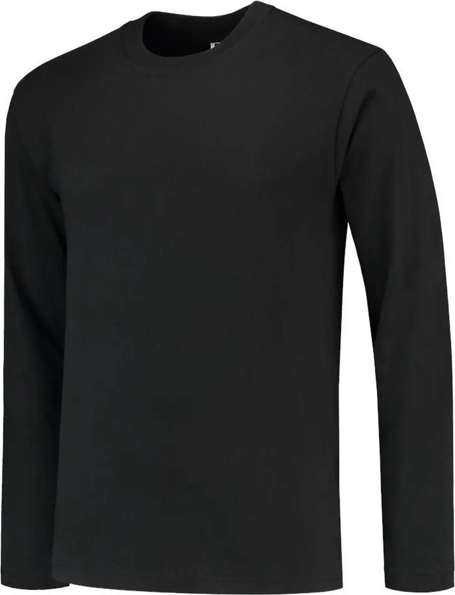 Tricorp T-shirt Lange mouw 101006 - Zwart - Maat S