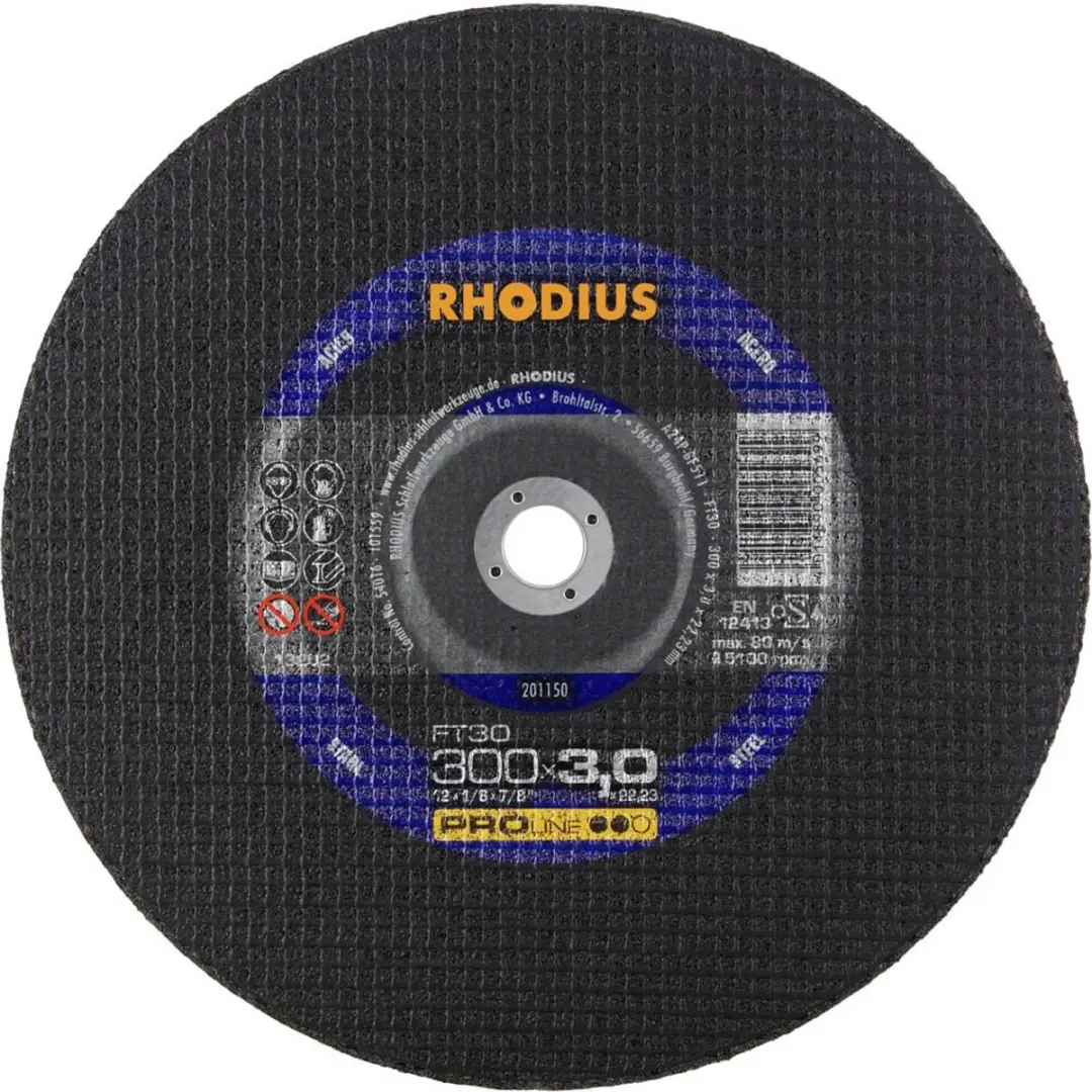 Rhodius FT30 201150 Doorslijpschijfset