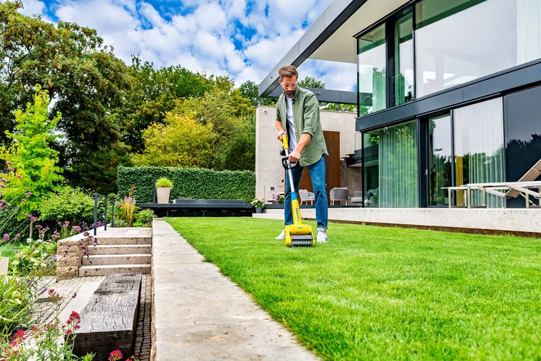 Gloria Multibrush Verticuteerwals - Onkruidborstel