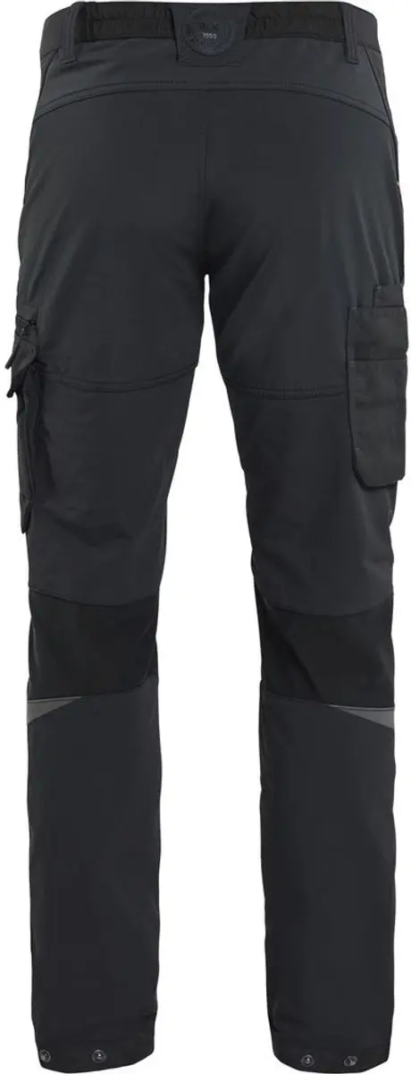 Blåkläder Service Werkbroek 1422-1645 - D88 - Zwart/Donkergrijs