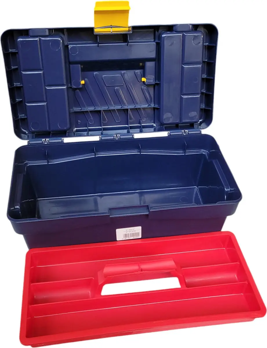 Tayg Gereedschapskist - Rood/Blauw