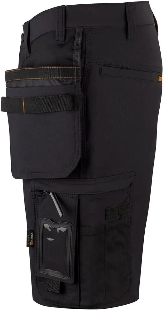 Jobman 2196 Stretch Shorts HP 65219618 - Zwart