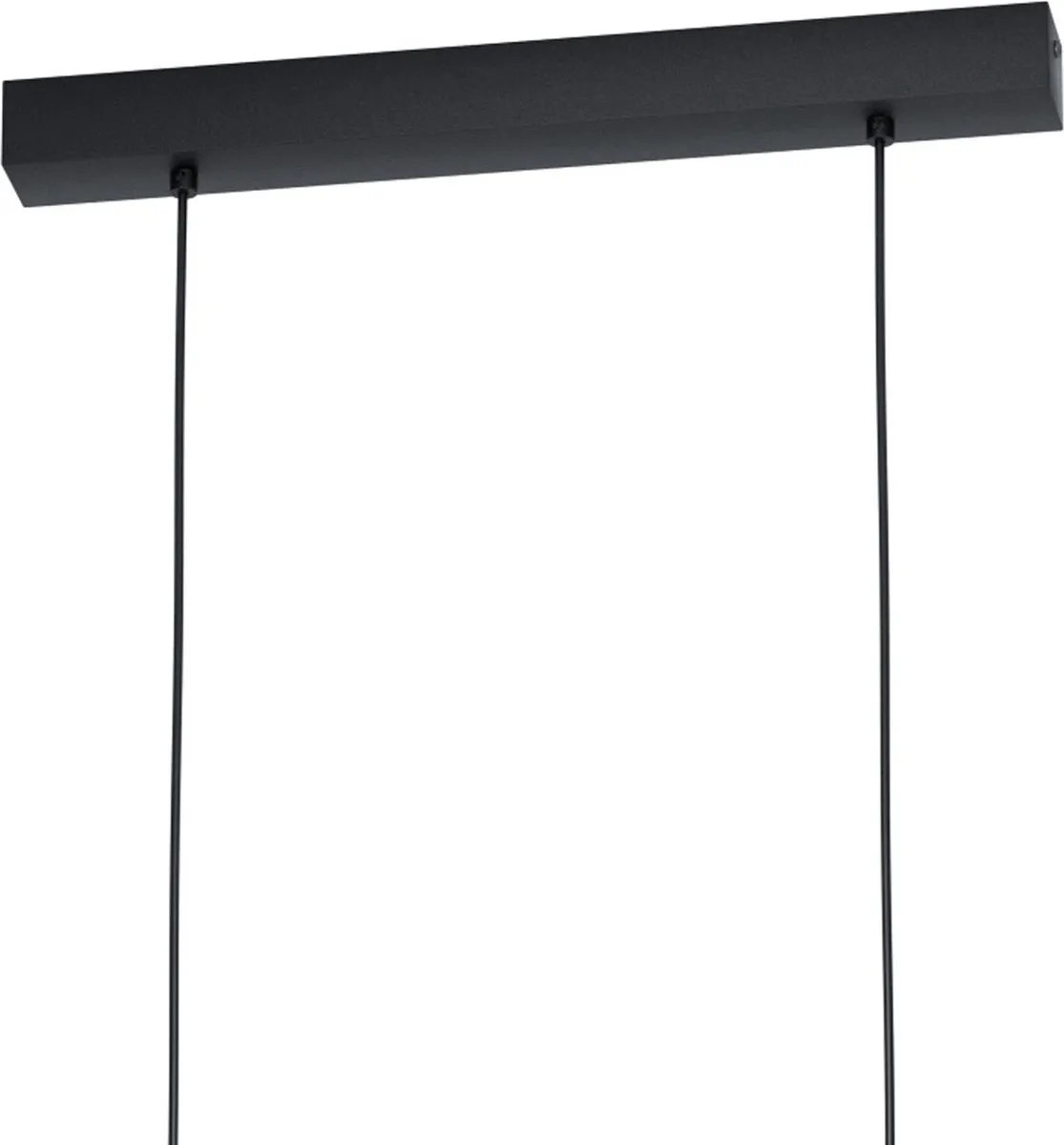Eglo Townshend 5 Hanglamp 150cm - Zwart/Bruin