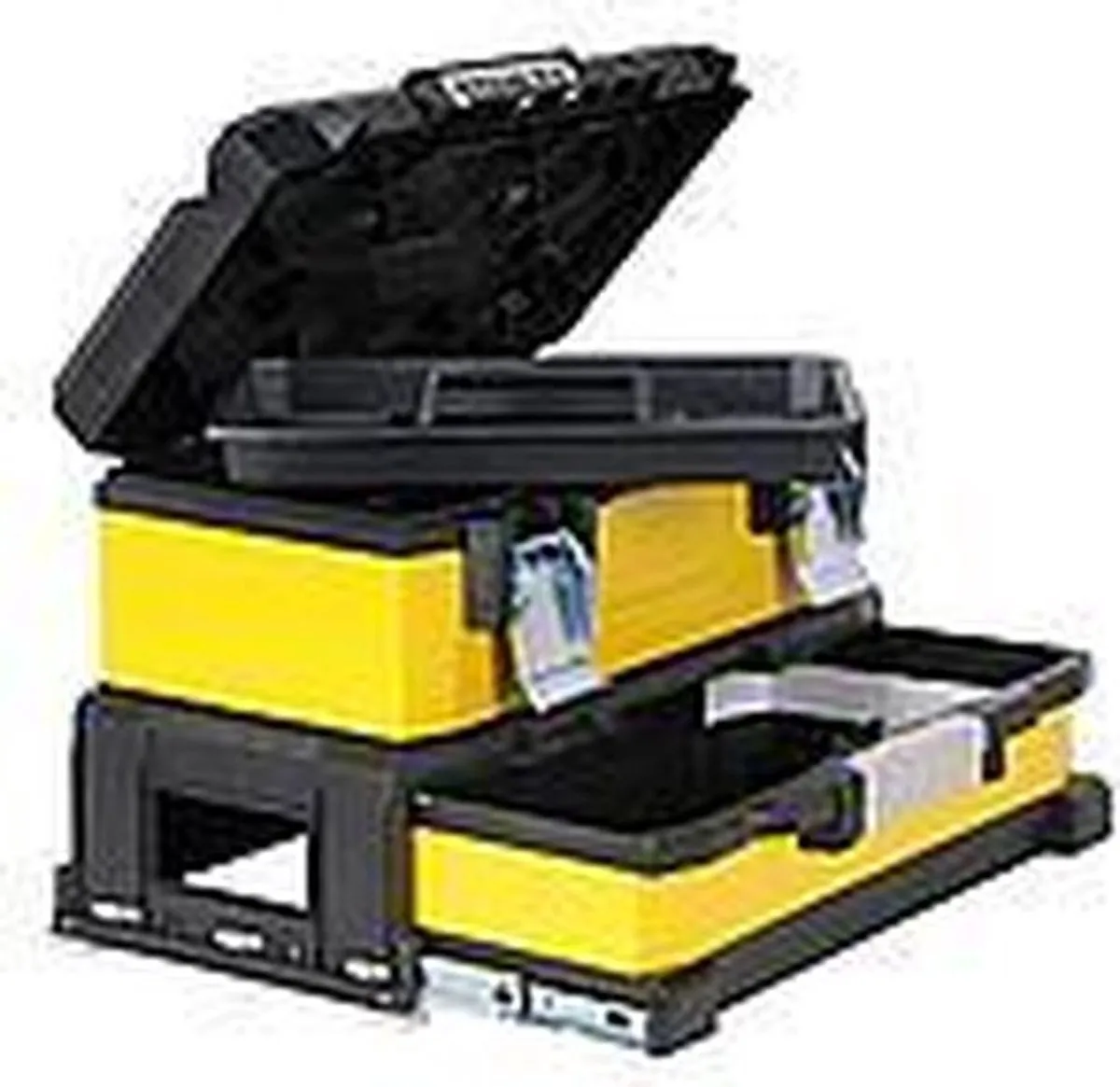 Stanley Gereedschapskoffer MP 20" met Schuif - 2-delig - Geel/Zwart