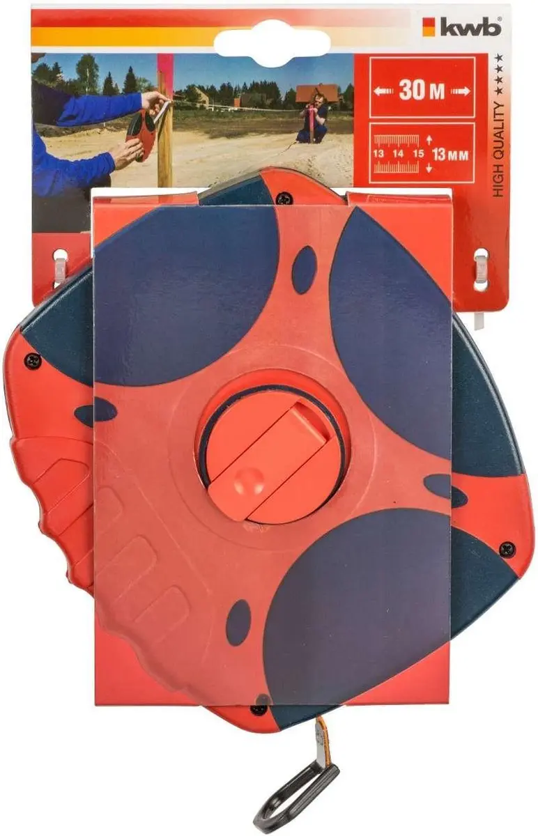 KWB Glasfiber Rolmaat 30m - 632-30