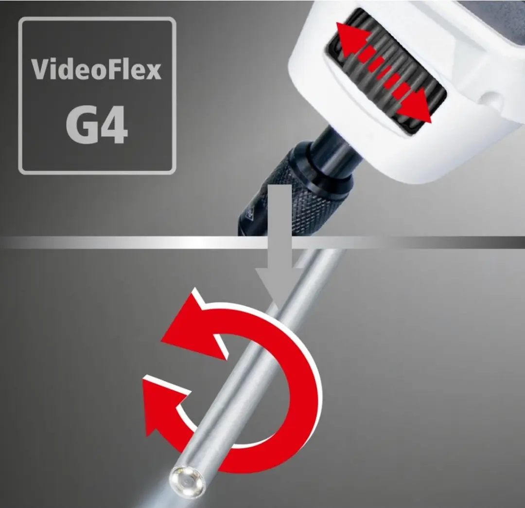 Laserliner FixView Camera Endoscoopsonde Ø4mm 400mm