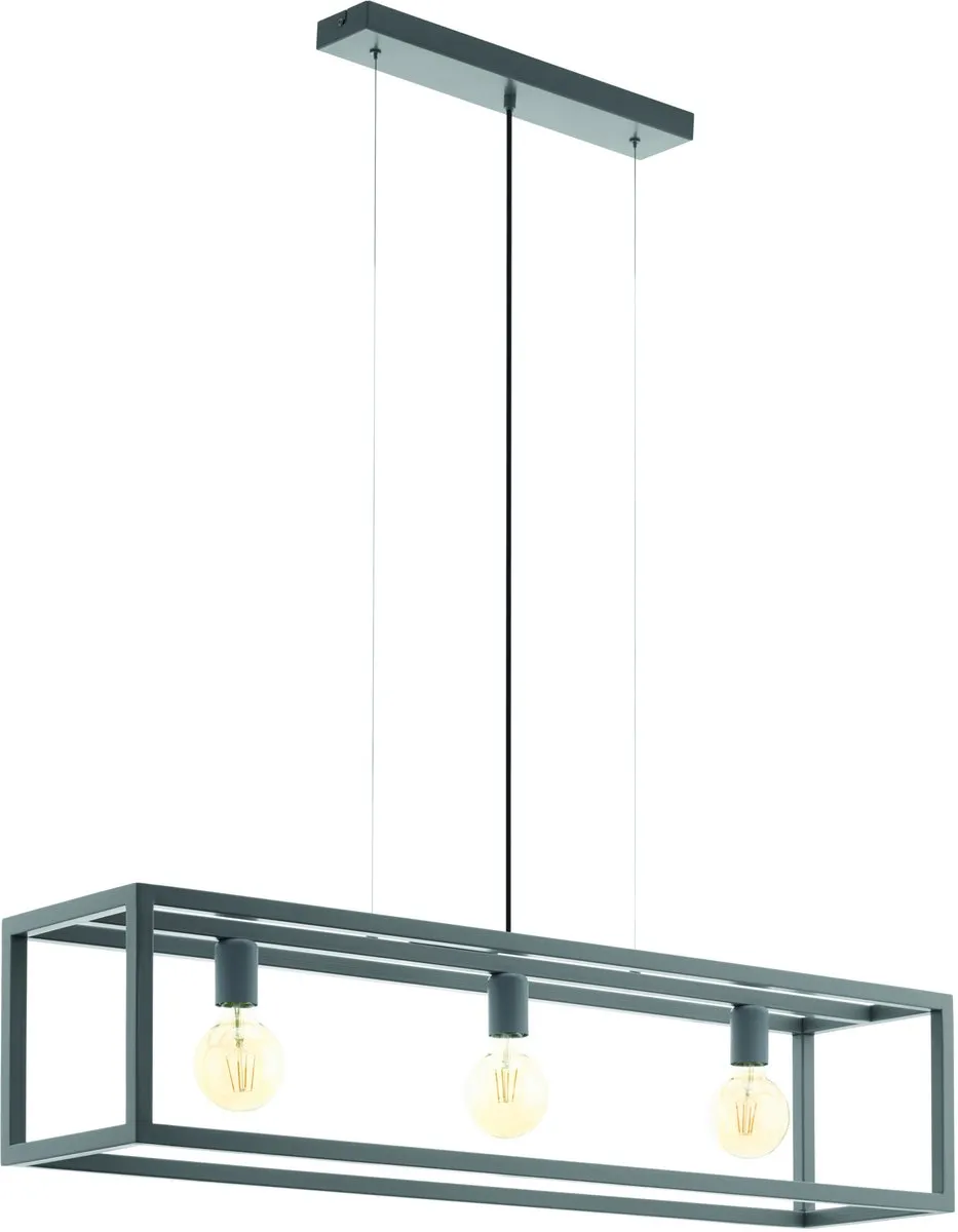 Eglo Elswick Hanglamp 3x E27