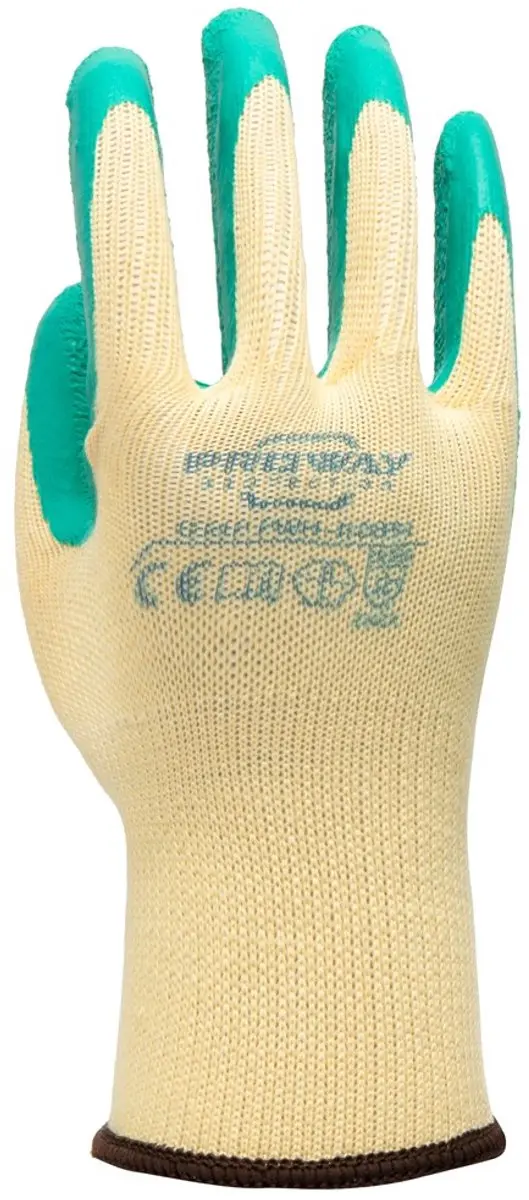 Glove On Werkhandschoen MT 10 Latex - Geel/ Groen XL