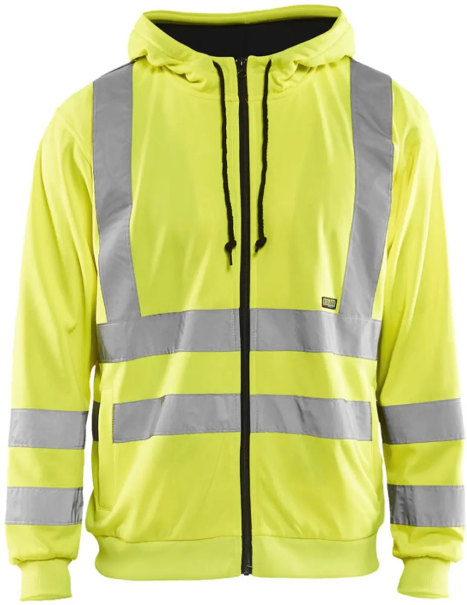 Blåkläder Hooded Sweatshirt High Vis 3346-1974