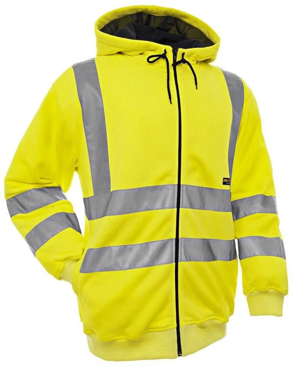 Blåkläder Hooded Sweatshirt High Vis 3346-1974 - XXL - High Vis Geel
