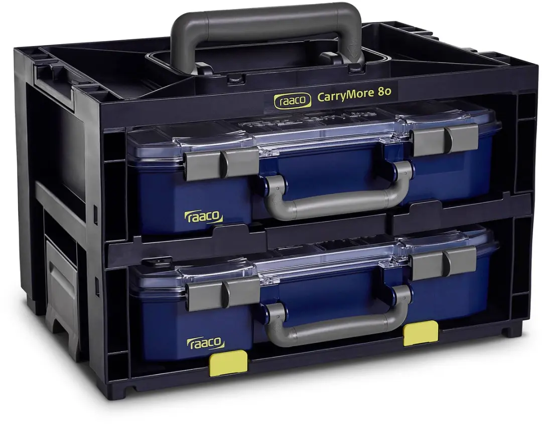 Raaco CM Trolley CarryMore 80 - 8 Lades - Zwart - afbeelding 6 van 6