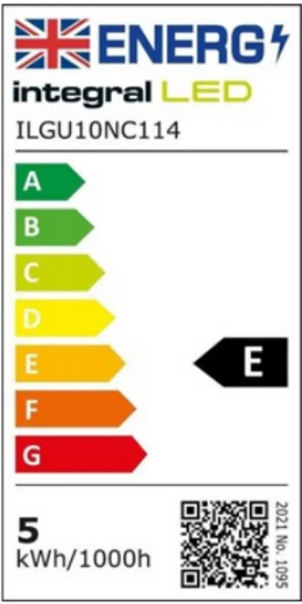 Integral GU10 LED Spot 4.9W 2700K - Helder