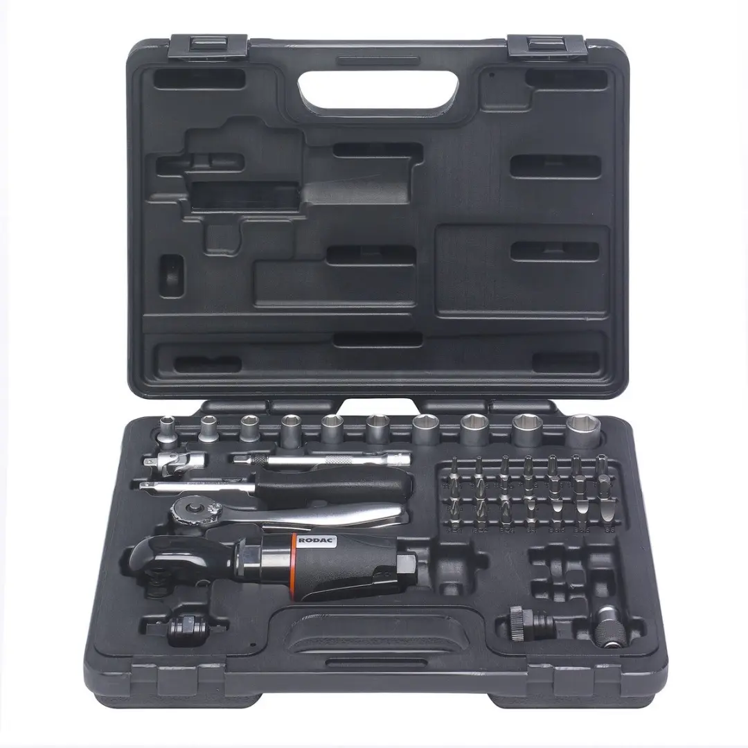 RODAC RC582BC Ratelsleutelset 1/4" & 3/8" - 850 rpm - Meerkleurig