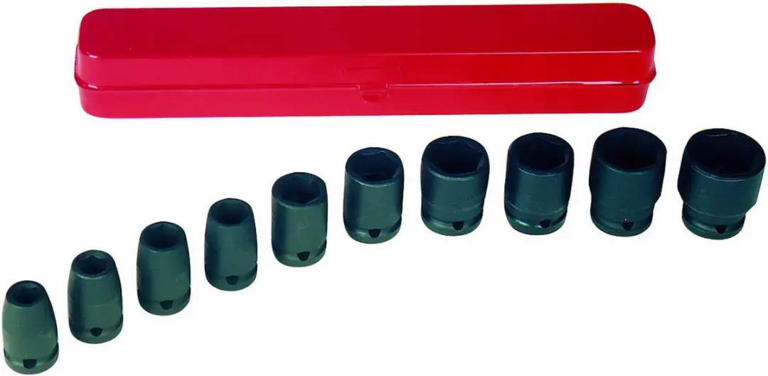 RODAC Slagmoerdoppen 1/2" RA8686CM - 10-delig - Meerkleurig