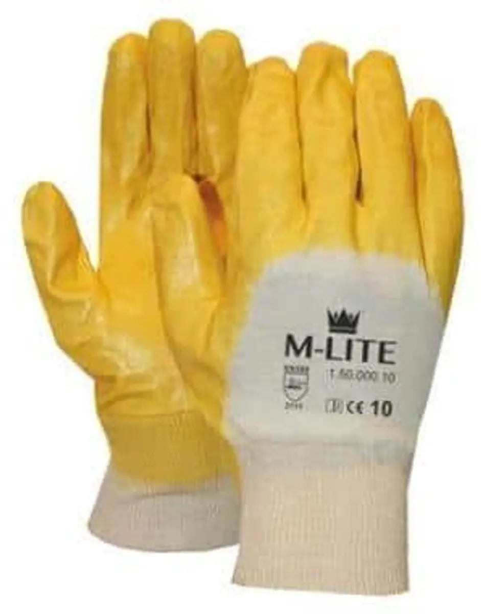 Oxxa Cleaner 50-000 Nitril Werkhandschoenen XL - Geel/Wit