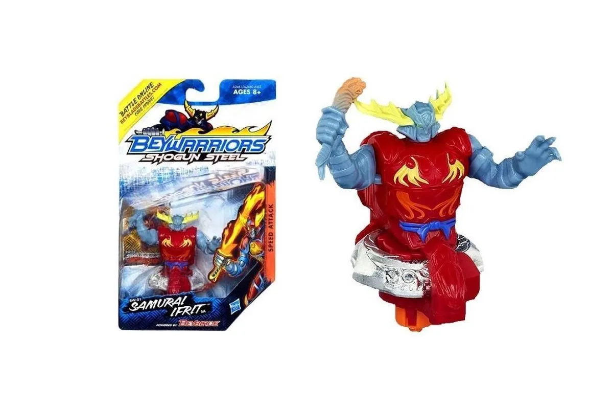 Hasbro Beywarriors Shogun Steel Samurai Ifrit BW-01 - Rood