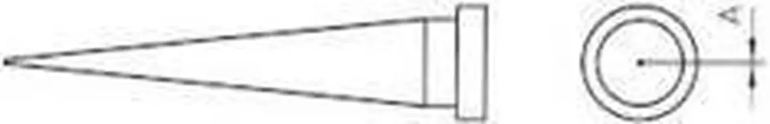 Weller LT-1L Soldeerpunt 0.2mm