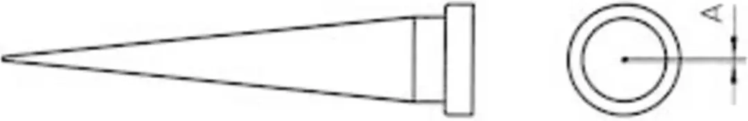 Weller LT-1L Soldeerpunt 0.2mm - 1 Stuk