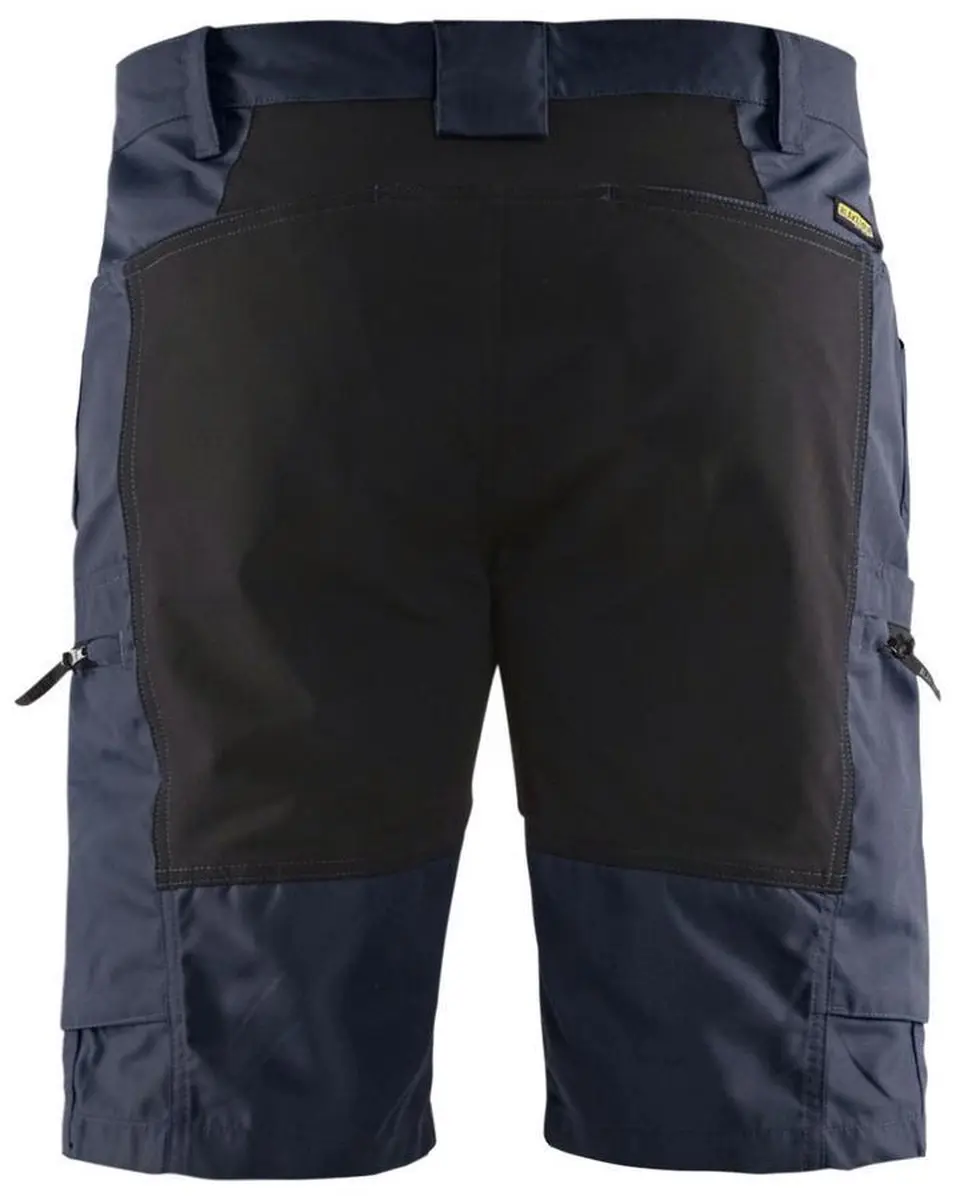 Blåkläder Service Short Stretch 1449-1845 Werkbroek - C52 - Donker marineblauw/Zwart
