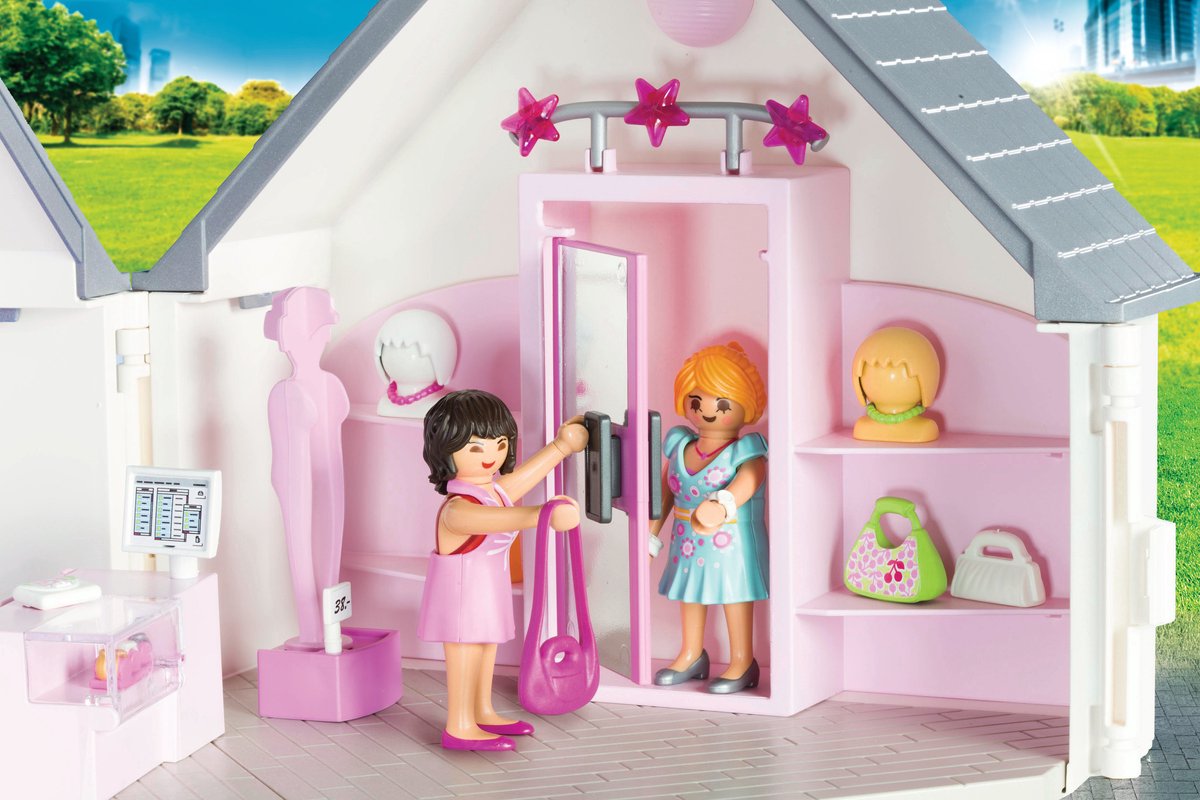 PLAYMOBIL City Life  Modeboutique Kledingwinkel - 9113