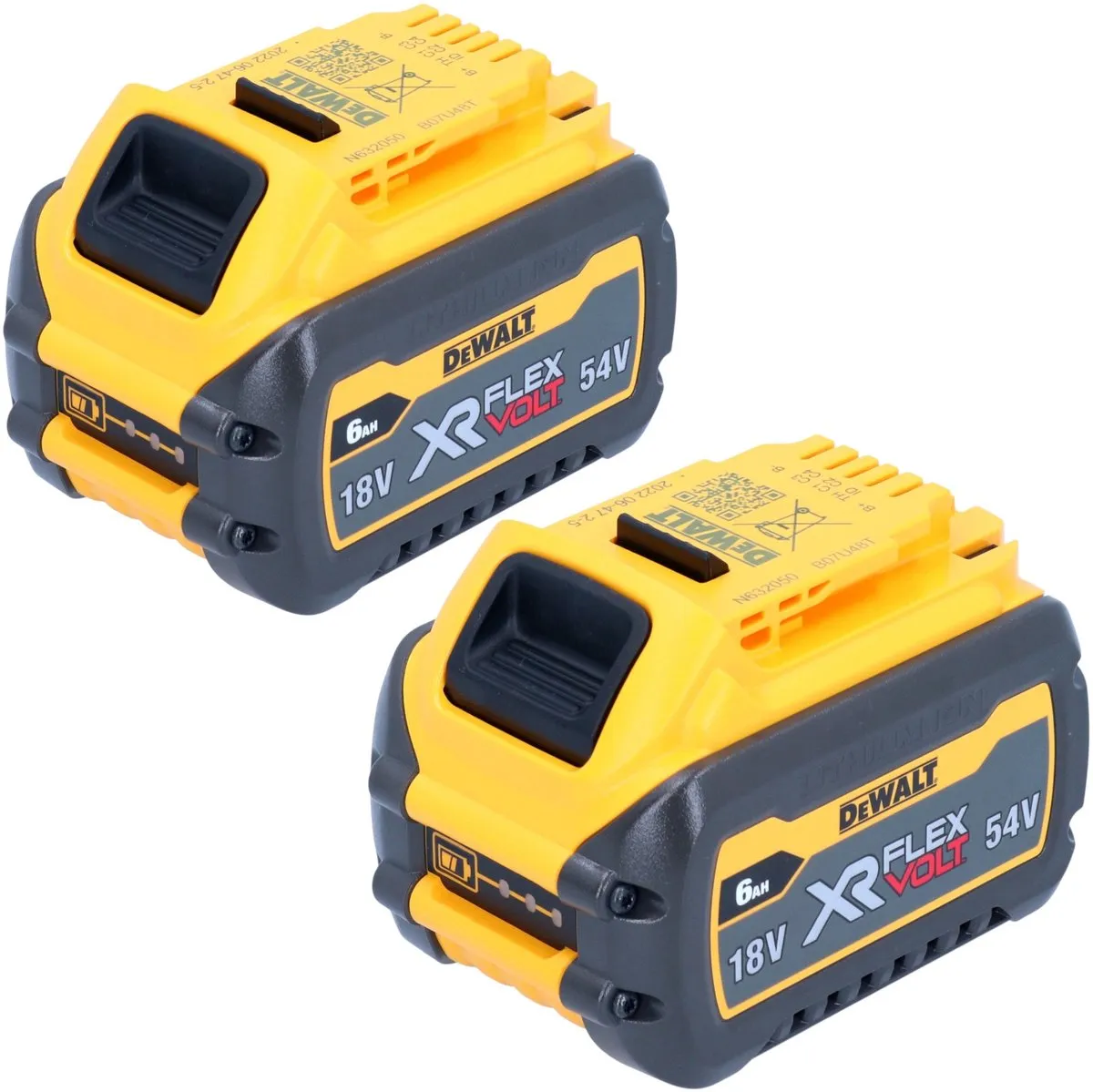 DeWalt DCB546T2 XR FlexVolt Accu 54V 6.0Ah - 2 Stuks