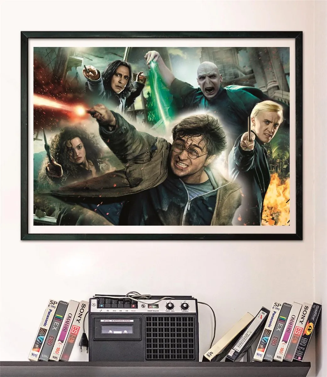 Clementoni Harry Potter en Vijanden Puzzel 1000 Stuks - Multicolor - afbeelding 6 van 6