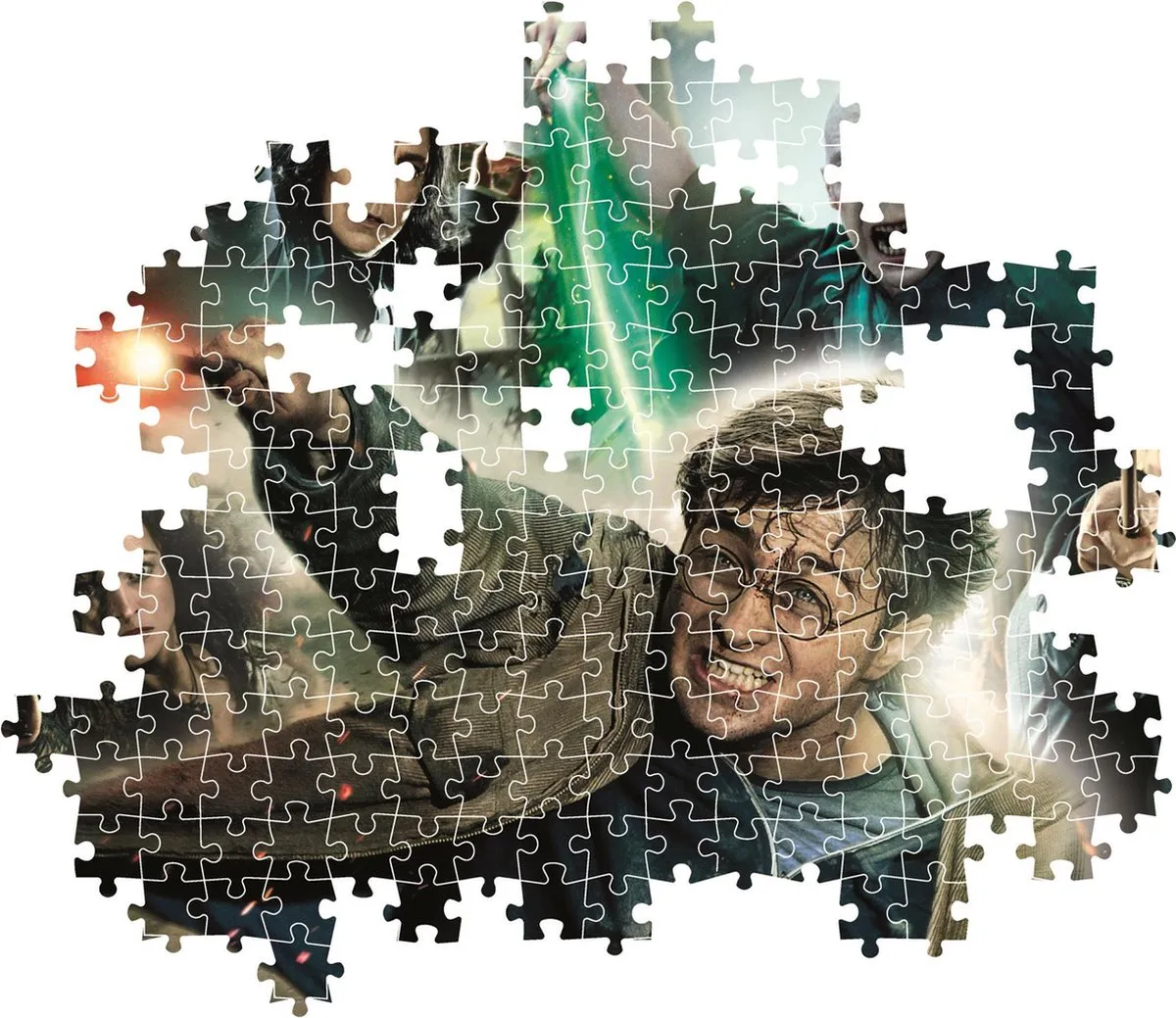 Clementoni Harry Potter en Vijanden Puzzel 1000 Stuks - Multicolor