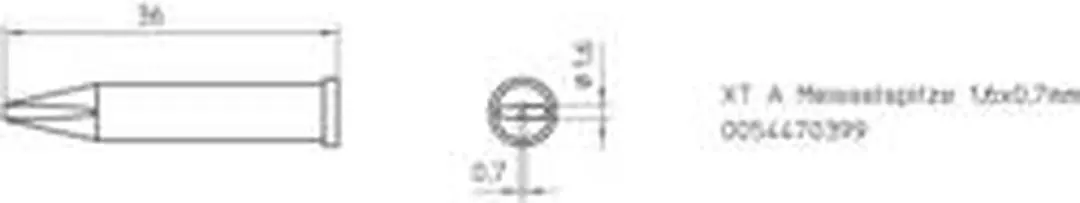 Weller XT-A Soldeerpunt 1.6mm