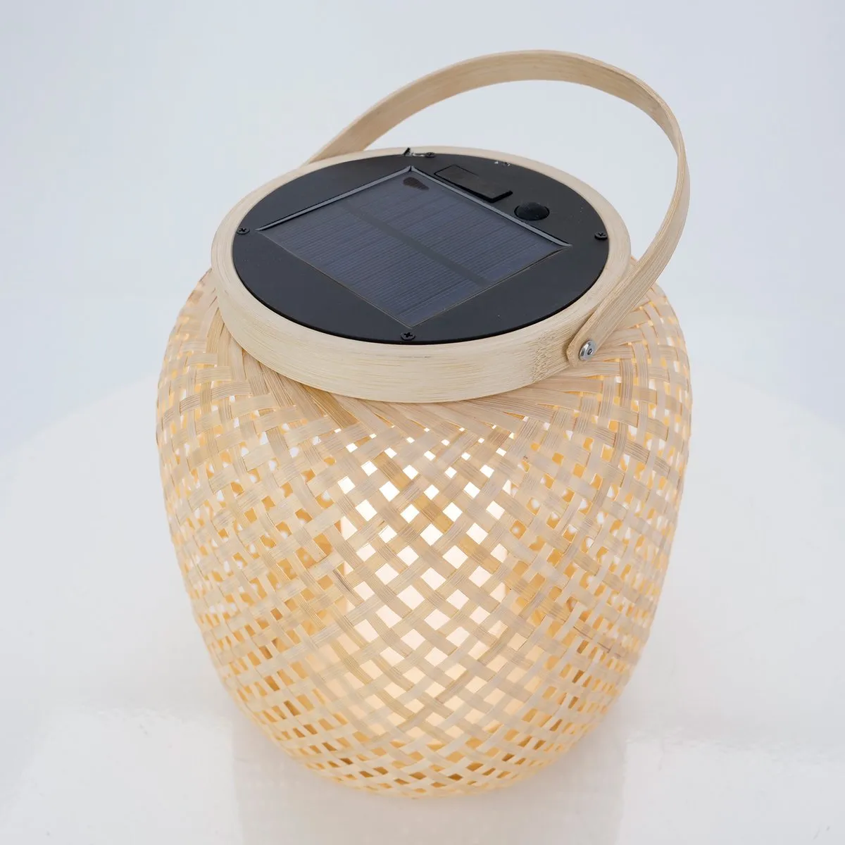 Eglo Marliano Solar Tafellamp - LED 24cm - Bruin/Zwart/Wit