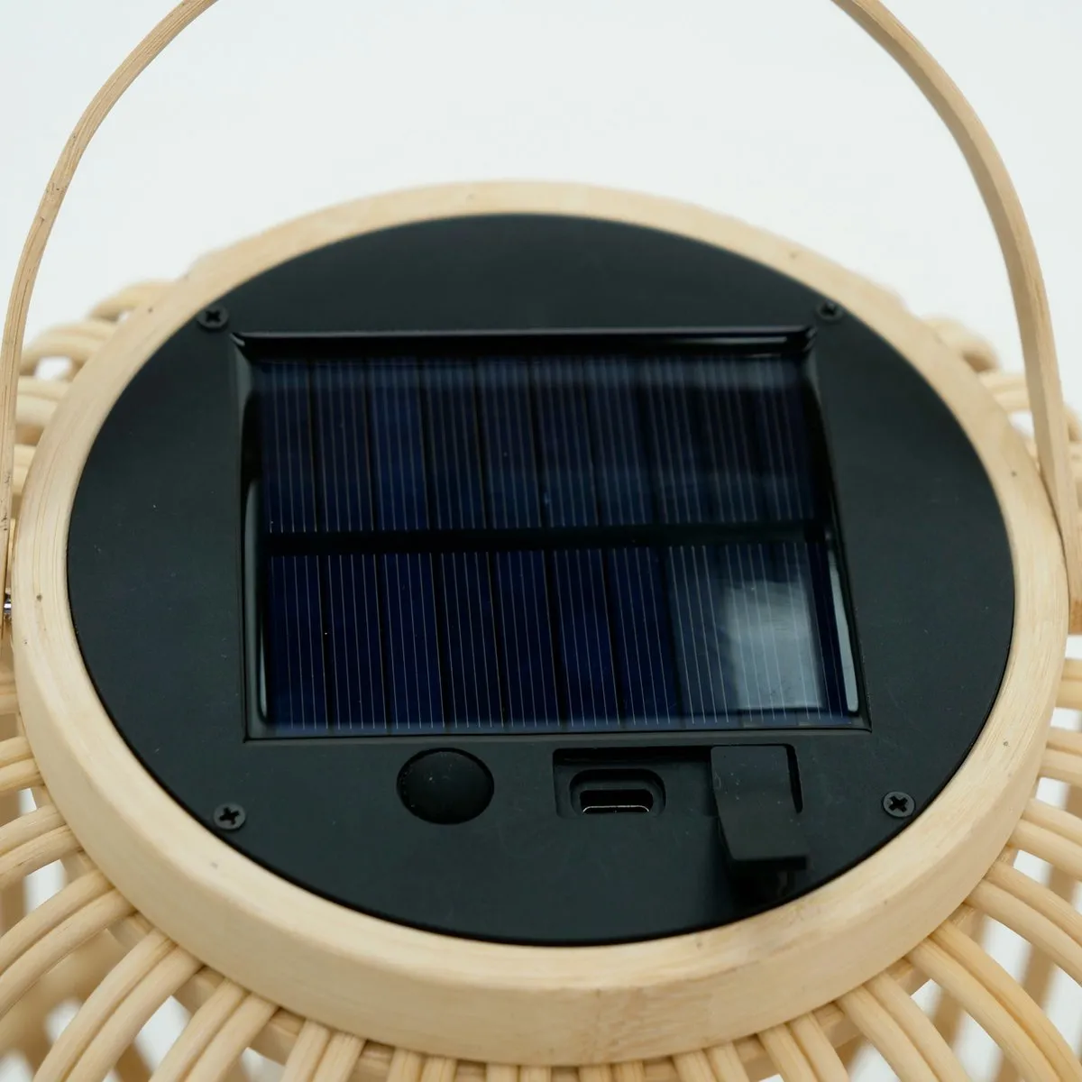 Eglo Marliano Solar Tafellamp - LED 24cm - Bruin/Zwart/Wit