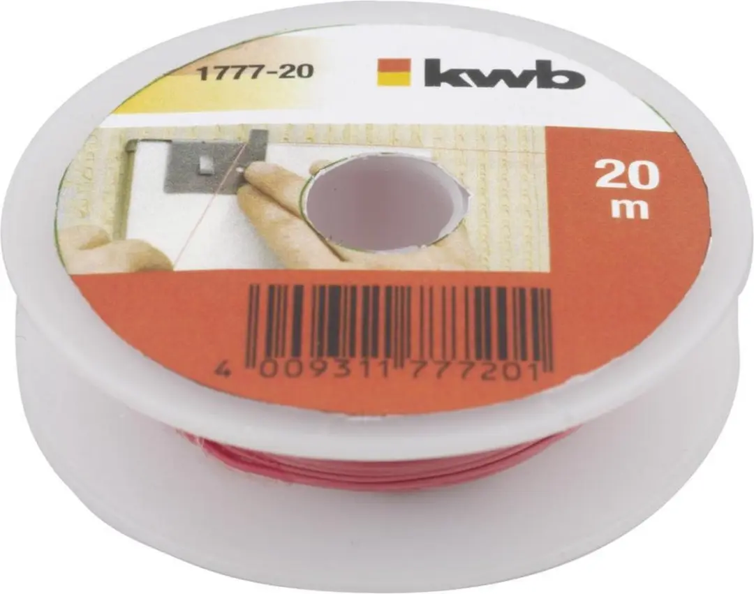 KWB Tegelelastiek 20m - Grijs