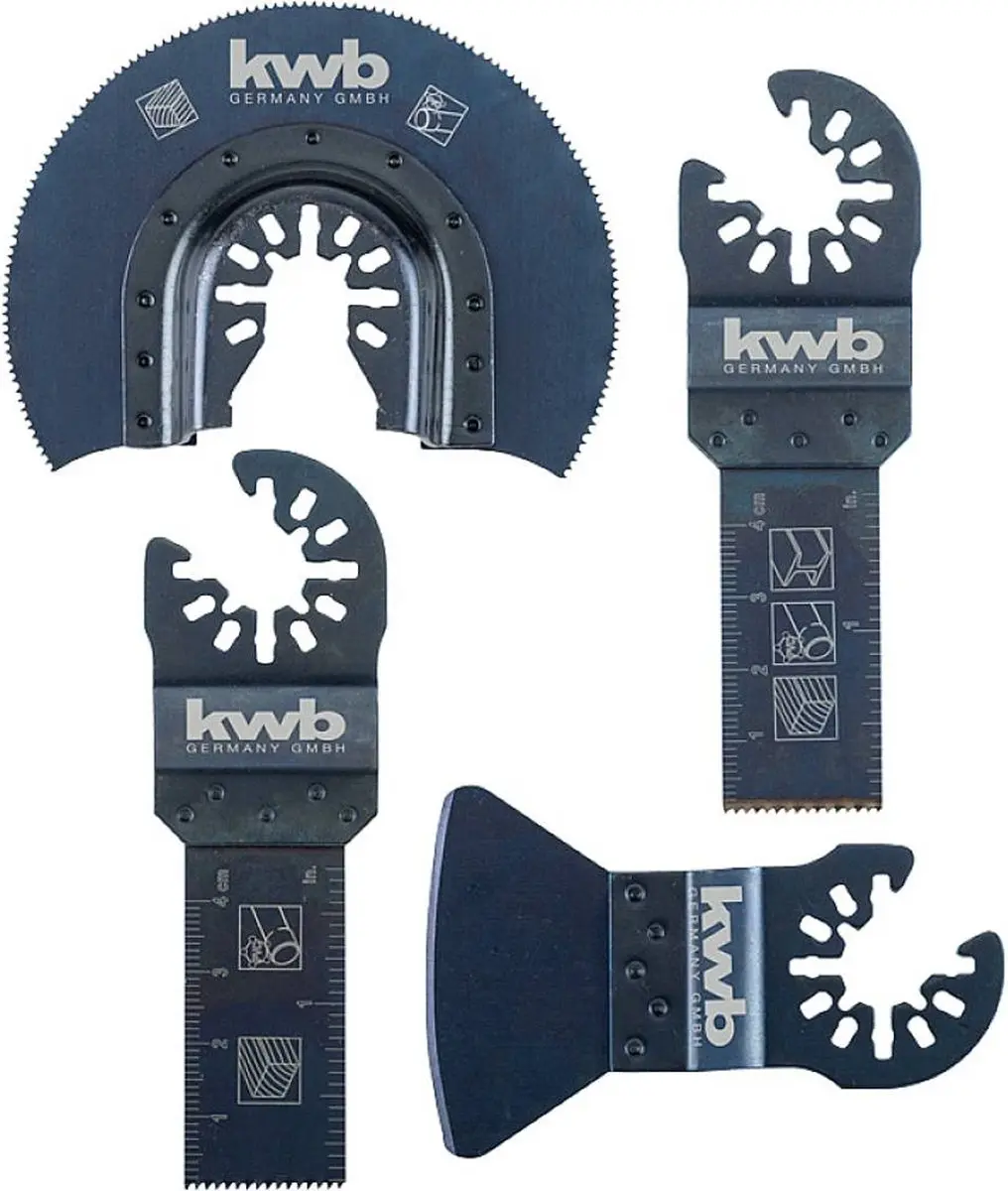 KWB vloer- en inbouwset 4-delig