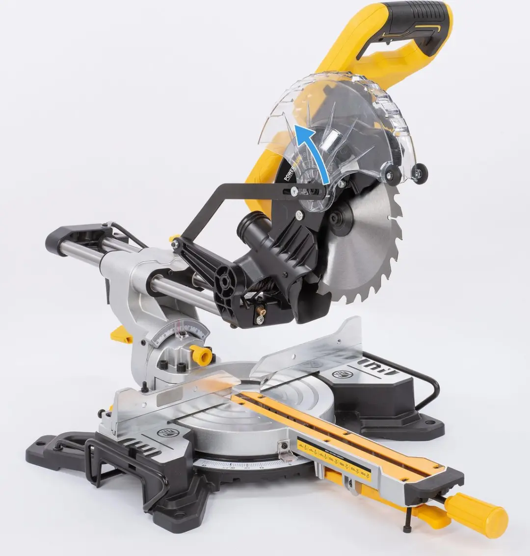 Powerplus POWX075720DB Afkort- en Verstekzaag 1600W - 210mm