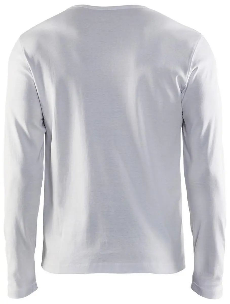 Blåkläder T-shirt Lange mouw 3314-1032 - Wit XS