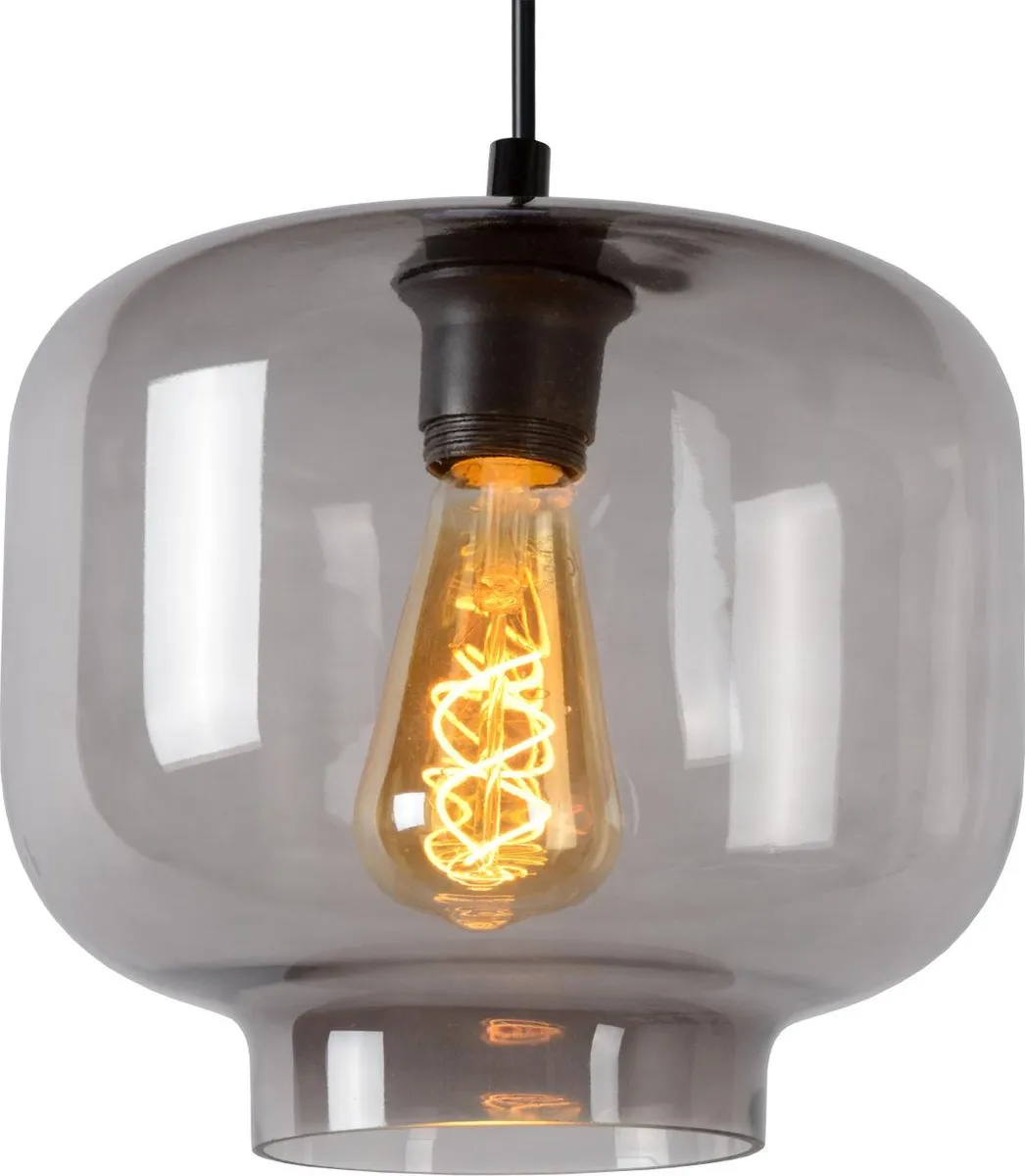 Lucide Medine Hanglamp Ø25cm - Fumé