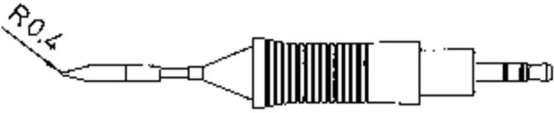 Weller RT2 T0054460299N Soldeerpunt 0.8mm