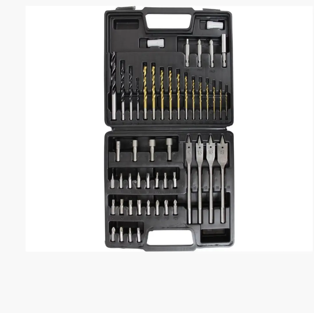 Hyundai 50-delige Boor- en Zitset - Metaal/Hout