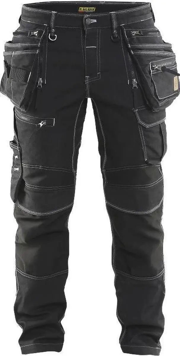 Blåkläder Werkjeans Stretch X1900 1990-1141 - Maat 60 - Zwart - afbeelding 6 van 6