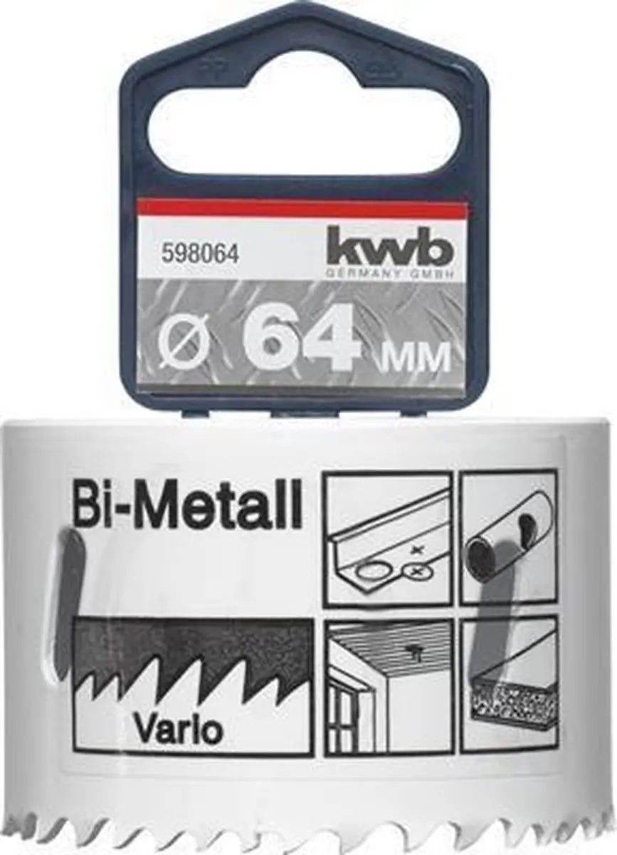 KWB Gatenzaag Bi-metaal HSS 598-064