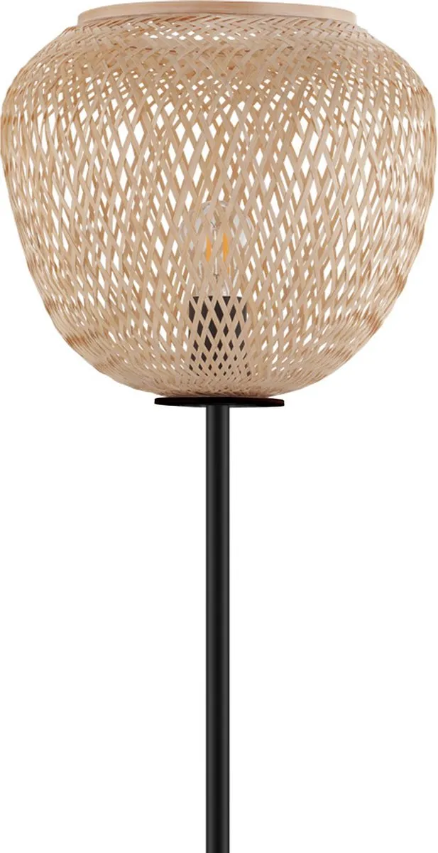 Eglo Dembleby Vloerlamp E27 - 150cm - Zwart