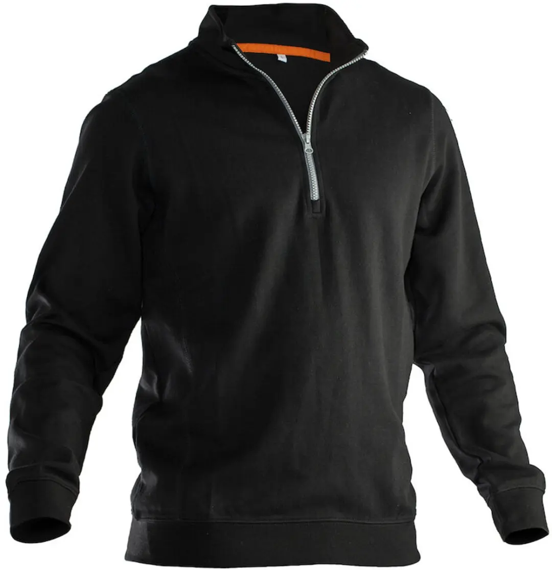 Jobman 5401 Halfzip Sweatshirt - Zwart S
