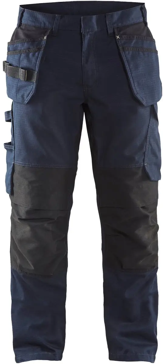 Blåkläder Service Werkbroek 1496-1330 - Stretch - C46 - Marineblauw/High Vis Geel - afbeelding 6 van 6