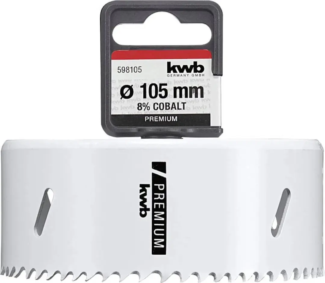 KWB Gatenzaag Ø105mm Bi-metaal 8% Kobalt - 598105