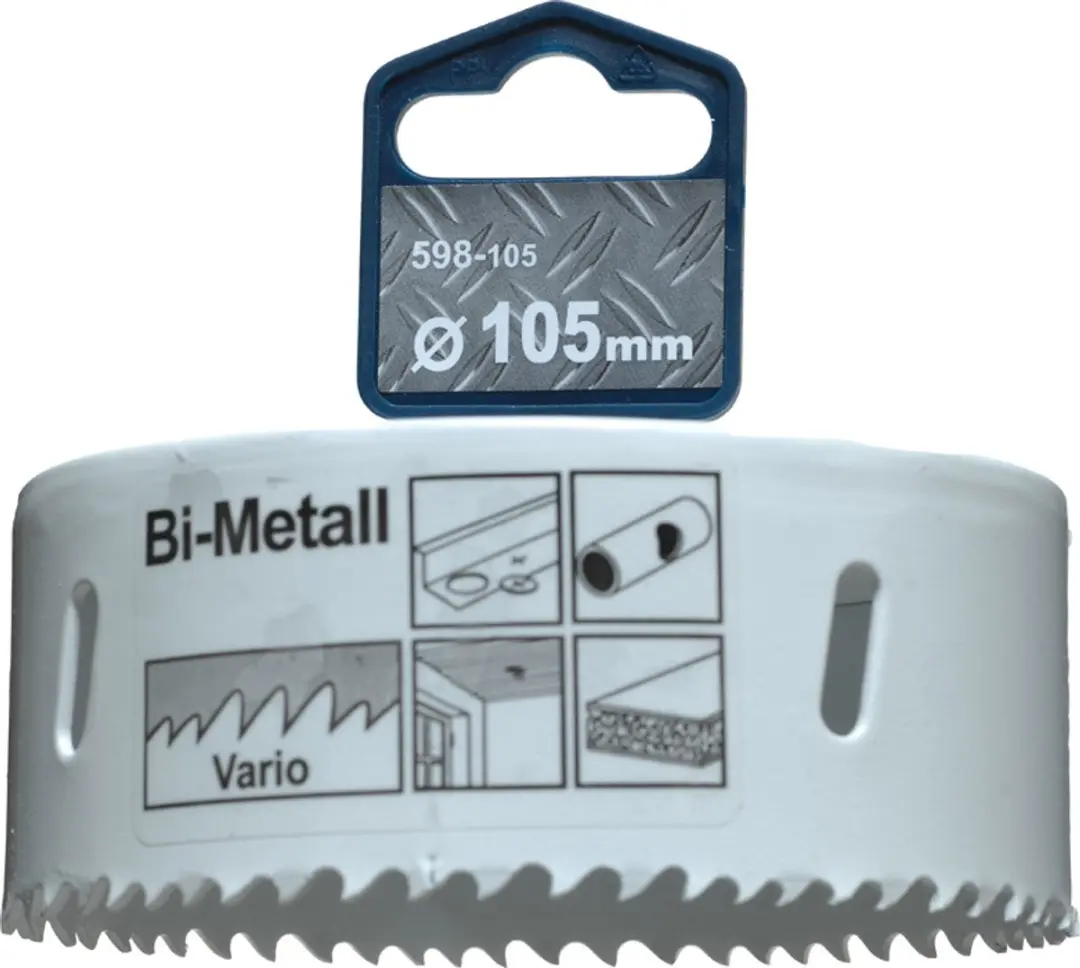 KWB Gatenzaag Ø105mm Bi-metaal 8% Kobalt