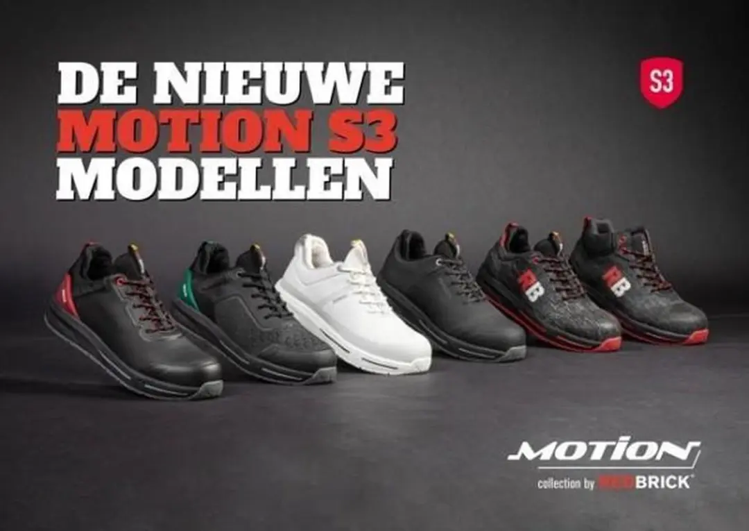 Redbrick Motion Comet S3 Werkschoenen 41 - Antraciet