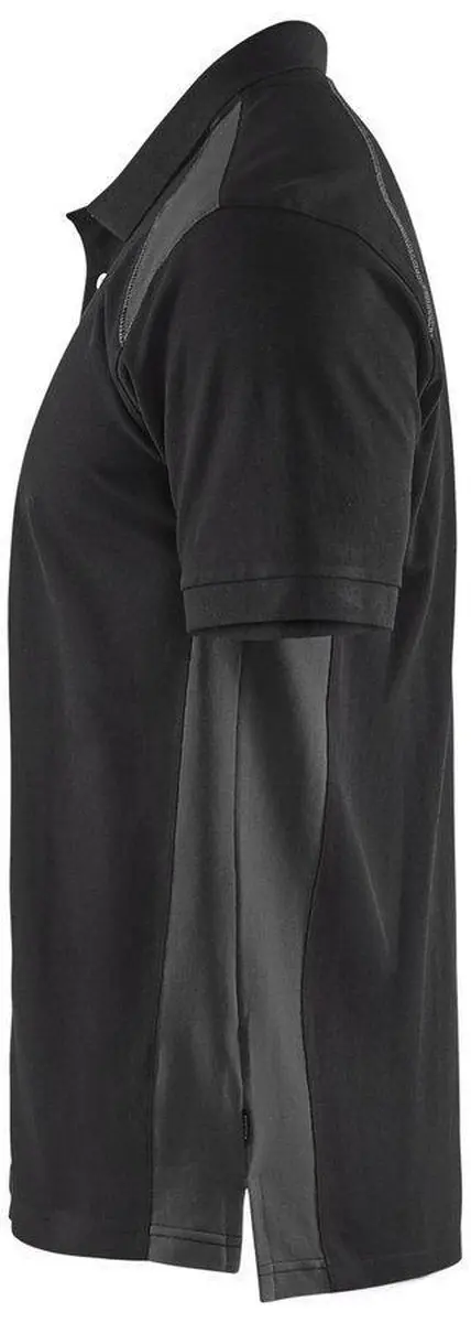 Blåkläder Poloshirt Piqué 3324-1050 - 4XL - Zwart/Donkergrijs