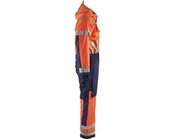 Blåkläder Winteroverall High Vis 6763-1977 - Maat 62 - Oranje/Marineblauw