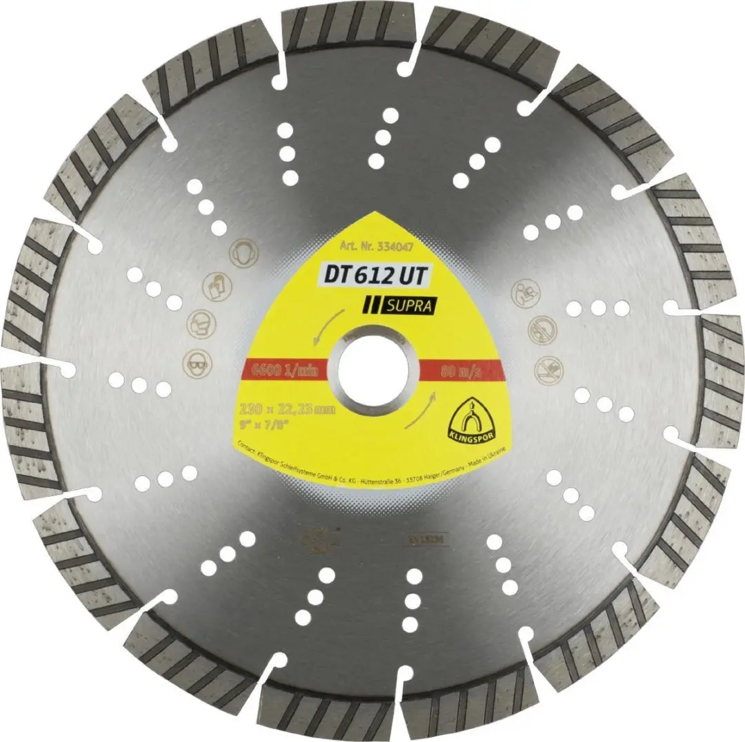 Klingspor DT 612 UT Diamantschijf 115mm Metaal