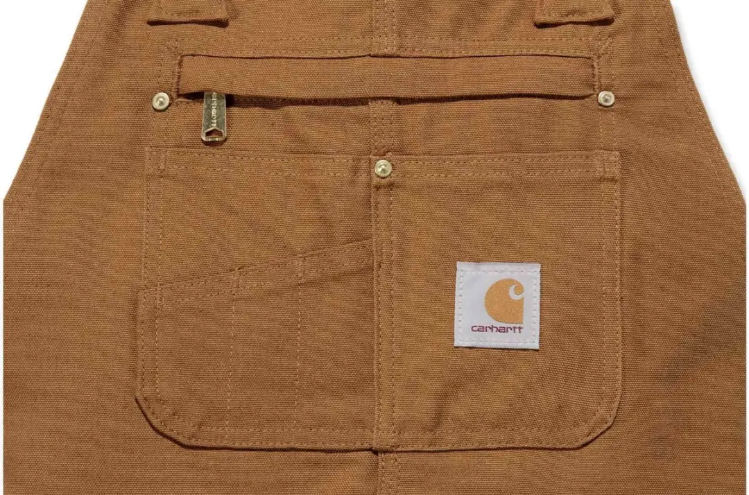 Carhartt Herren Latzhose BIB Maat 30/34 - Bruin